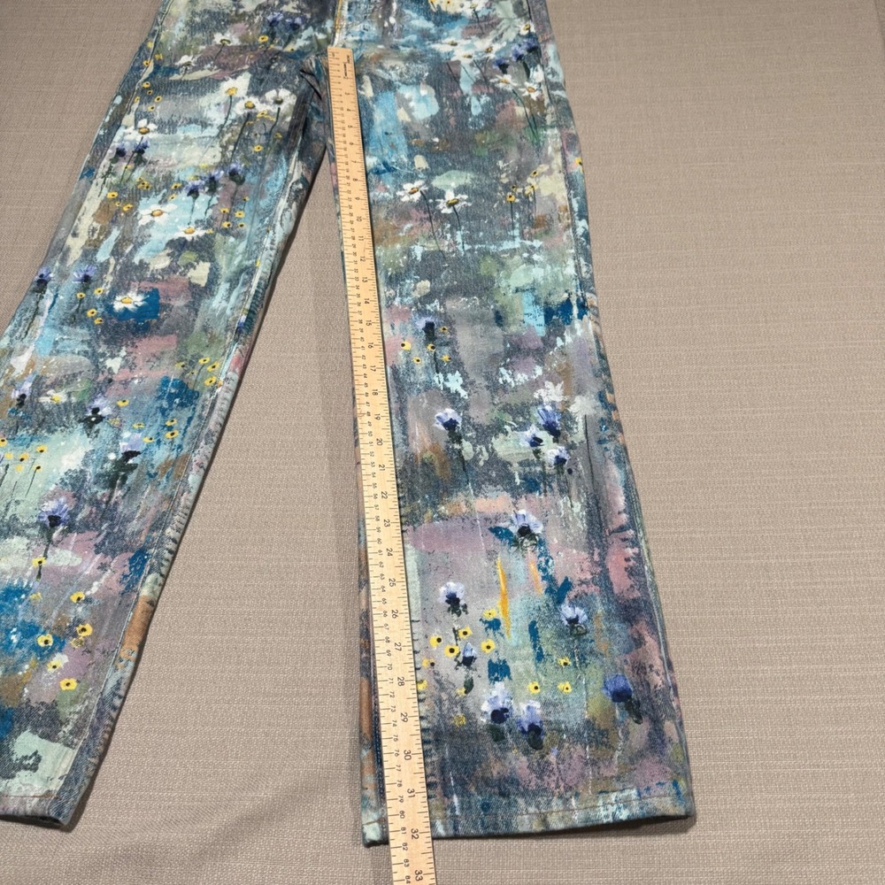 Free People We The Free Tennessee Low-Rise Boyfriend Illusions Jeans Womens 26 - Picture 7 of 8